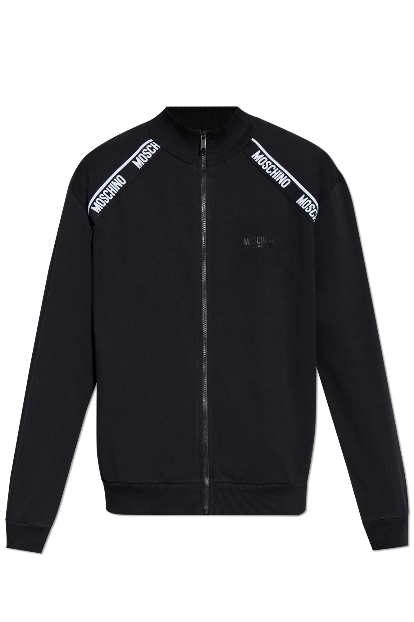 スウェット・トレーナー MOSCHINO Logo print sweatshirt Black  A17040228 Black Sweatshirt with embroidered logo Moschino - Vitkac AS